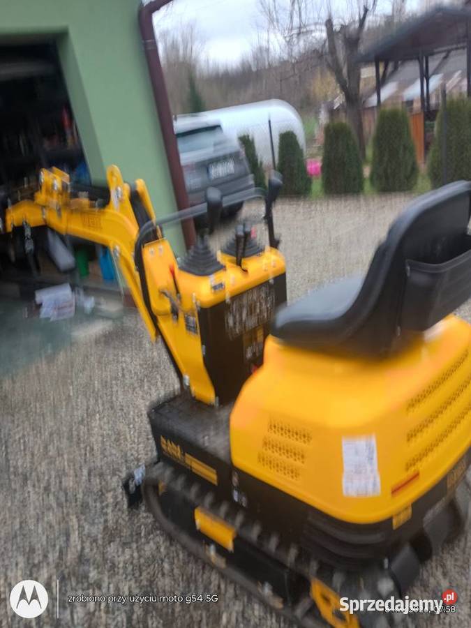 Mini koparka NEX NANO NOWA nieuszkodzony Maszyny rolnicze sprzedam