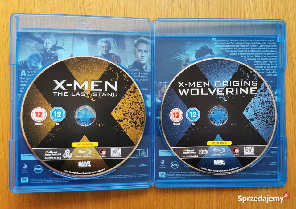 XMen The Cerebro Collection 7 Films 8x Bluray En sprzedam