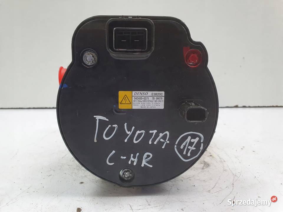 Toyota Prius IV 18 SPRĘŻARKA KLIMATYZACJI pompa osobowe Janów