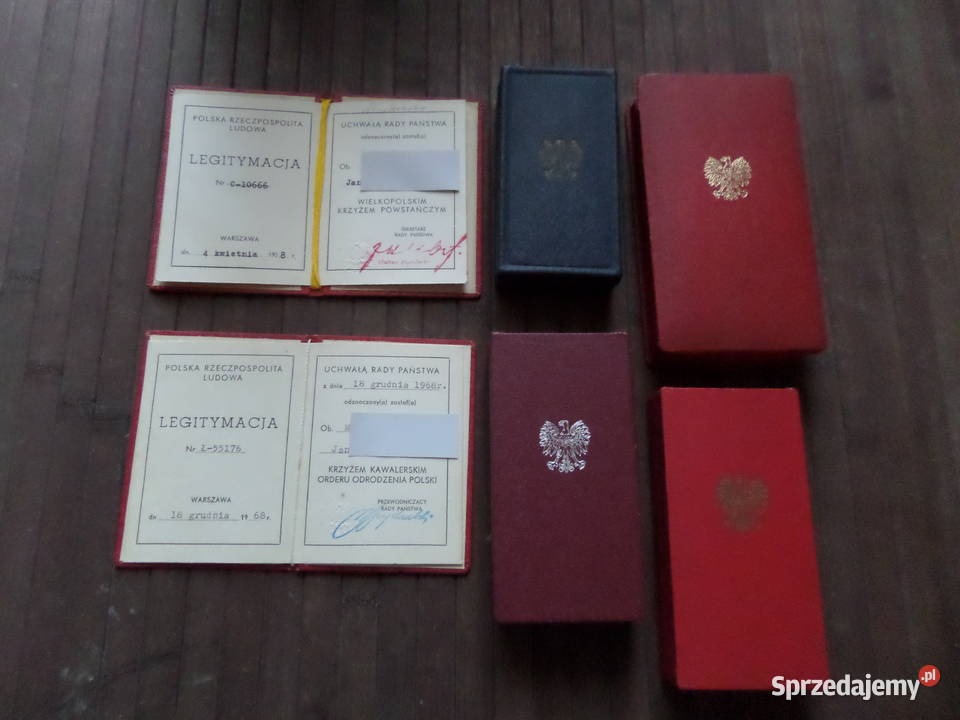 Powstańcu Wielkopolskim zestaw odznaczeń Militaria Poznań