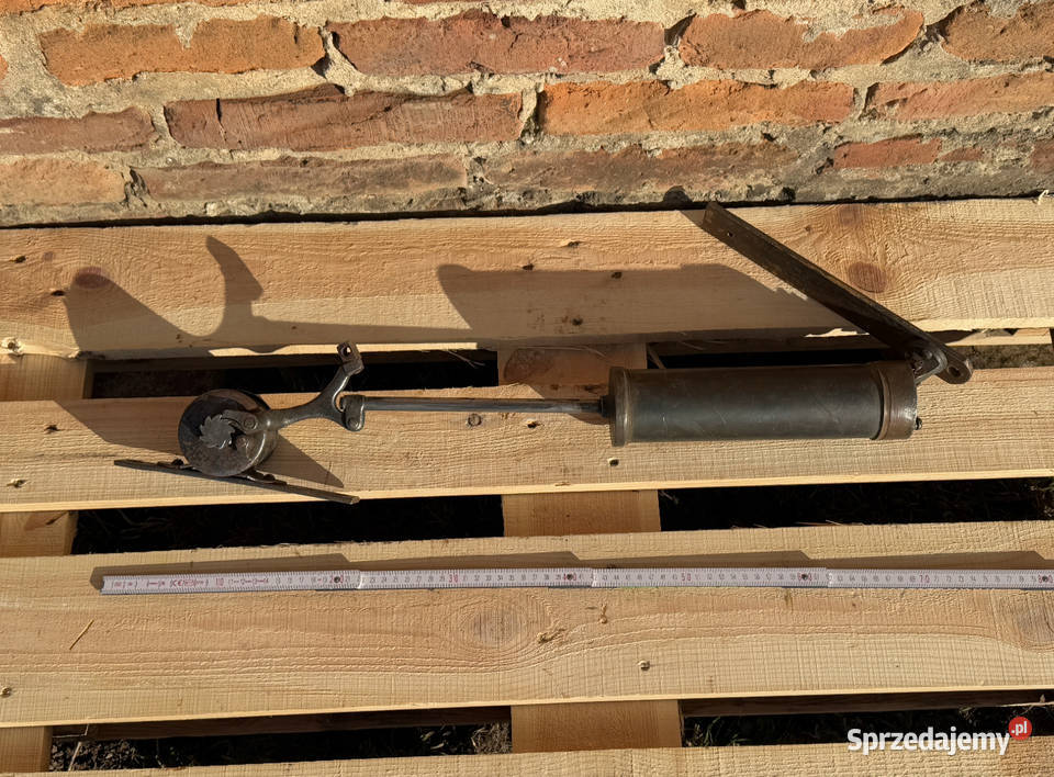 PIĘKNY STARY SAMOZAMYKACZ MERKUR 44 UNIKAT Pozostałe Bielawa