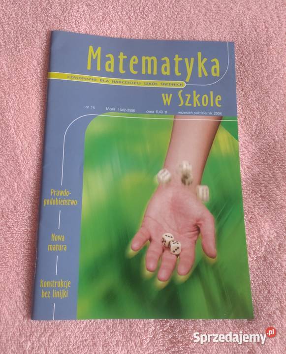 Czasopismo Matematyka w szkole 2004 dodatek dolnośląskie Wrocław