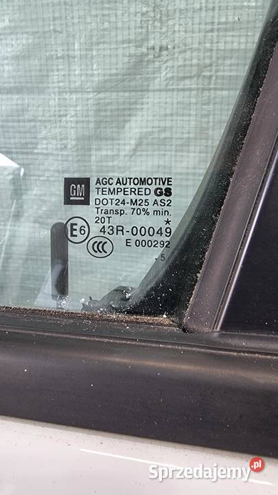 Opel ZAFIRA C drzwi lewy przód kompletne Z40R
