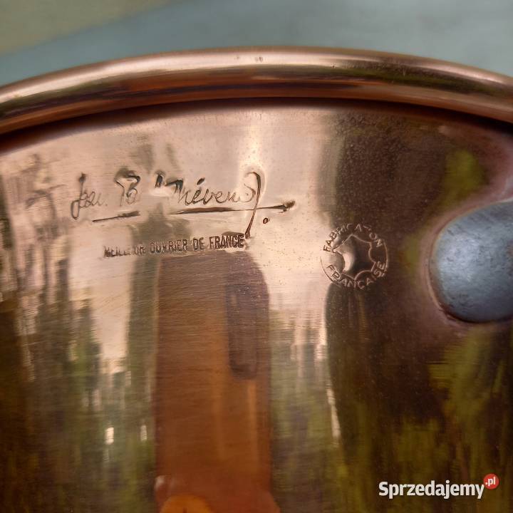 Miedziana misa miedziany garnek do konfitury poj mazowieckie