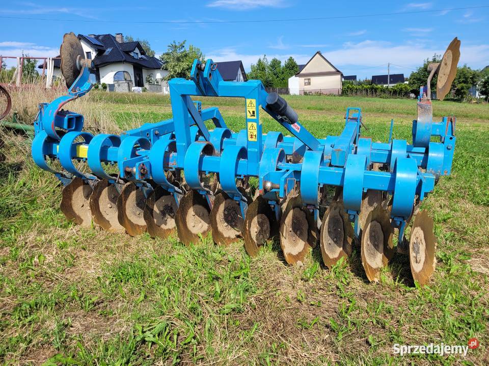 Brona talerzowa Mandam 3 m wał daszkowy nieuszkodzony Skawina