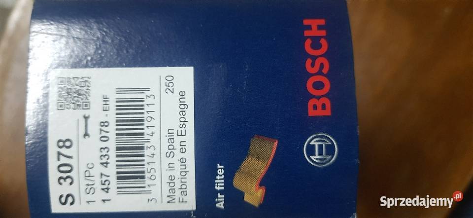 Filtr powietrza Bosch 1457433078 Clio 2 małopolskie Kraków