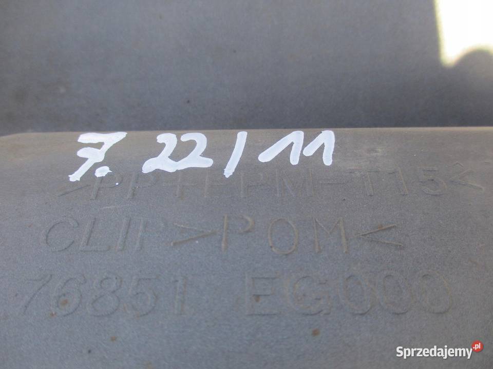 LISTWA PRÓG LEWY INFINITI M35 M45 76851EG000 wielkopolskie Nowy Tomyśl