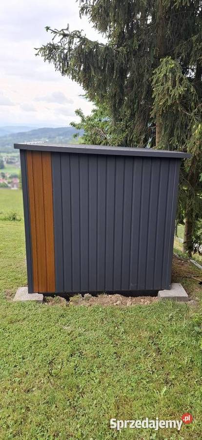 Domek narzędziowy Garaż blaszany 2x2 szopa Nowy Targ