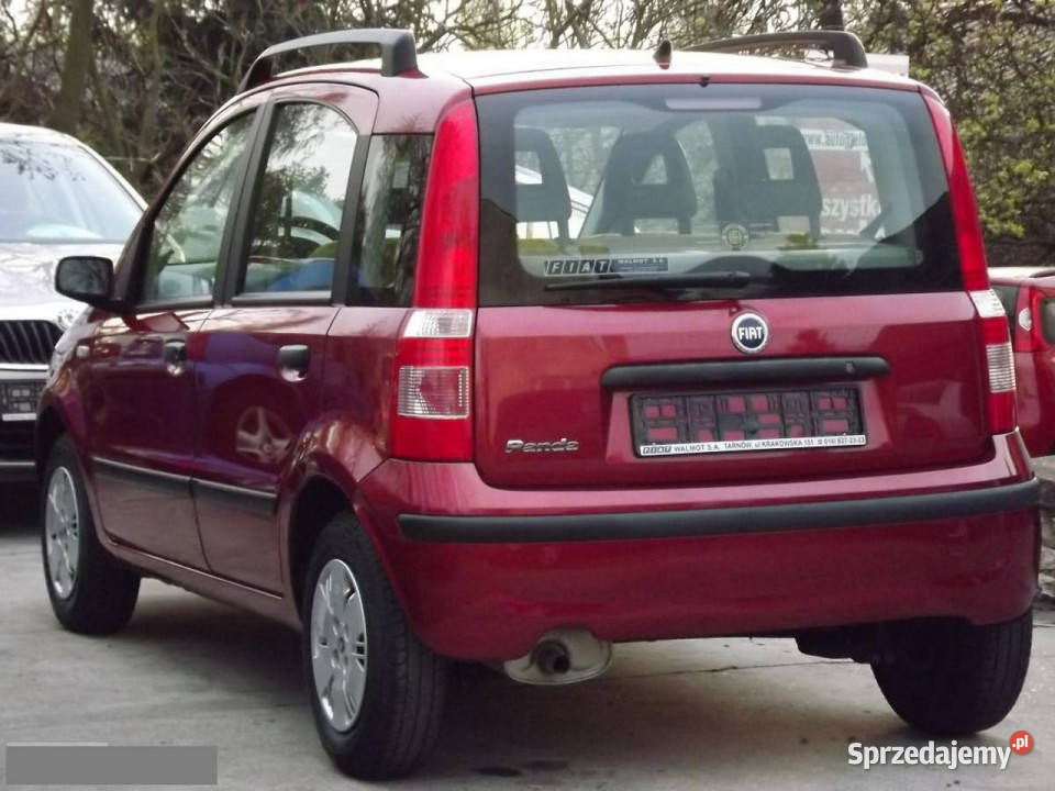 Fiat Panda 33BEZWYPADKOWYkrajowy PANDA NOWA II wiśniowy