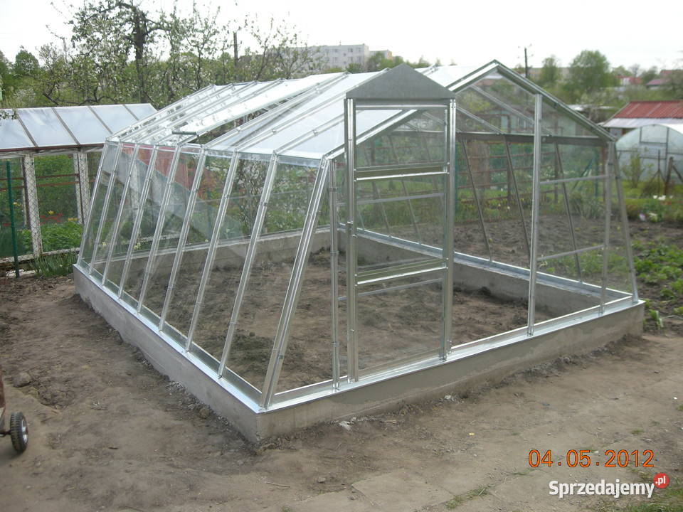 Szklarnia Anastazja 4300 mm Szklarnie Ogród zachodniopomorskie Łobez