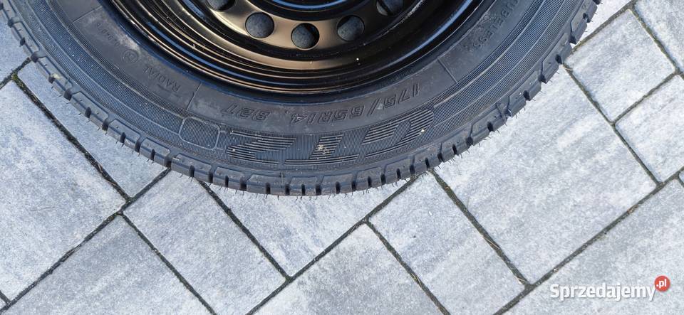 Felga 55x14 z oponą nieużywaną Goodyear GT2 sprzedam