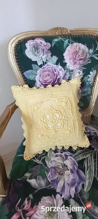 Poduszki dekoracyjne szydełkowe Pozostałe Pozostałe śląskie