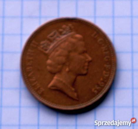 2 PENSY TWO PENCE 1985 WIELKA BRYTANIA Parczew