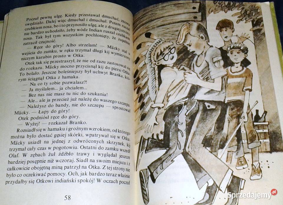 Indianin w okularach Hildegard Schumacher Chełm sprzedam