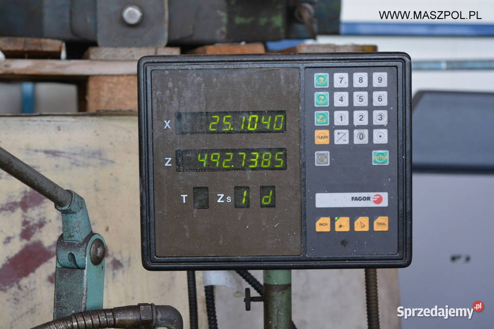 Tokarka uniwersalna TUR 630 M x 2500 mm FAT