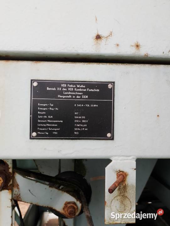 Czyszczalnia forschrit k545 Pozostałe Mrągowo sprzedam