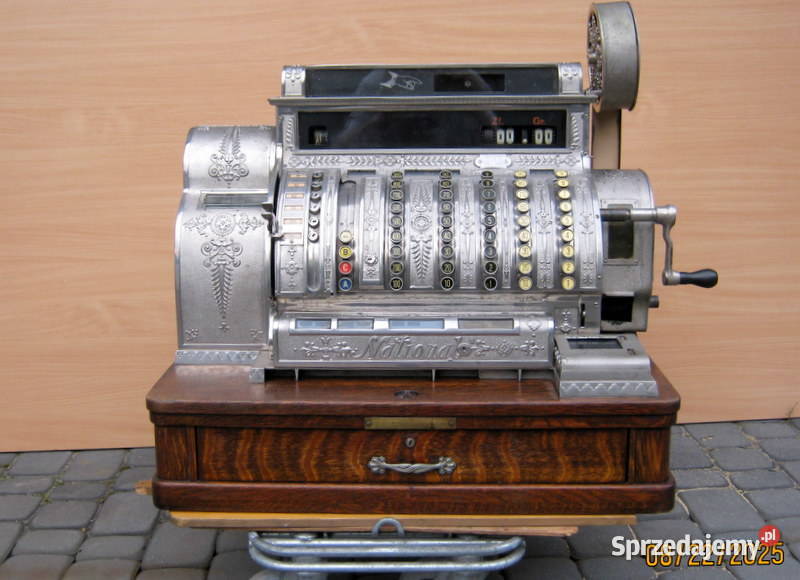 Kasa firmy The National Cash Register Antyki Kraków