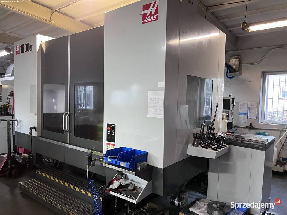 Centrum obróbcze poziome CNC HAAS EC1600ZT dolnośląskie Jelenia Góra