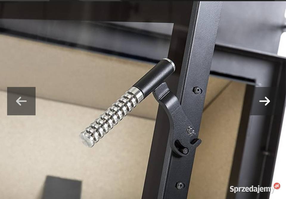 LOUIS AIR 10 kW Twin Glass Kominek hybrydowy na Głogów