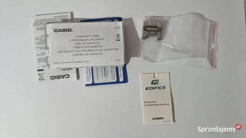 Zegarek Męski CASIO EDIFICE EFR552 Katowice