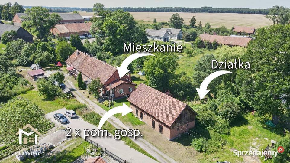 Mieszkanie dom Przewarszyty ogródek pom Bartoszyce