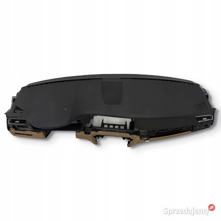 DESKA ROZDZIELCZA KONSOLA BMW F01 7 europa skóra osobowe Części samochodowe