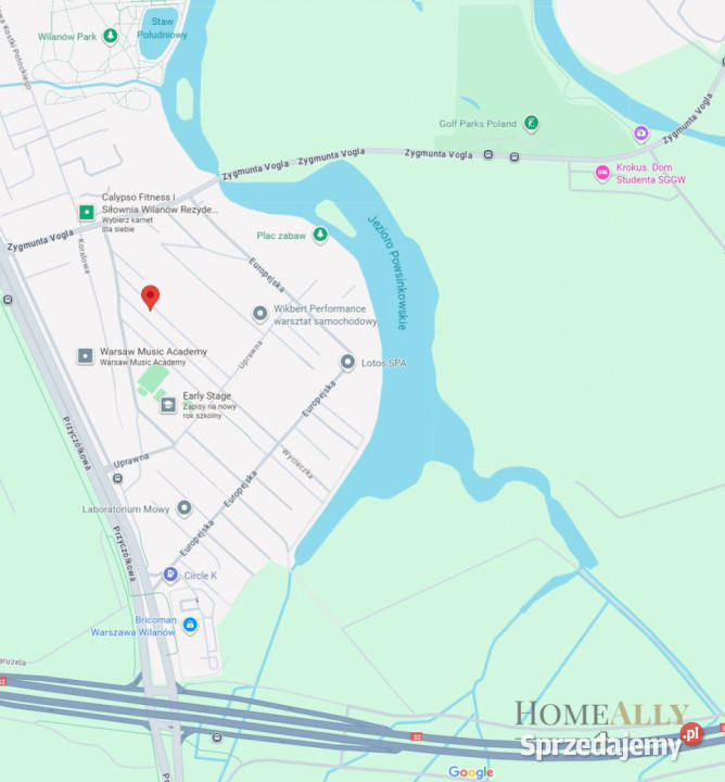 sprzedaży domu wolnostojącego Warszawa 24052m2
