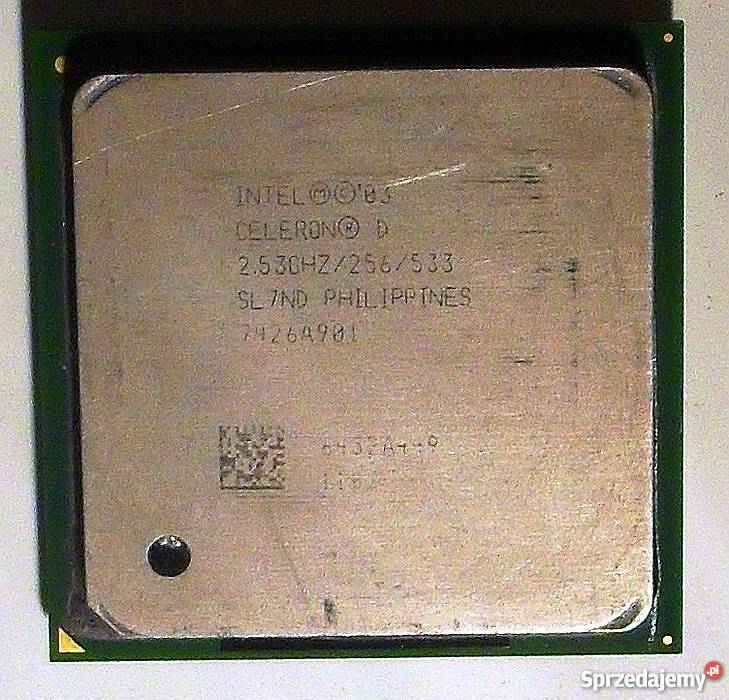 Procesor Intel Celeron 253GHz FSB 533MHz Socket sprzedam