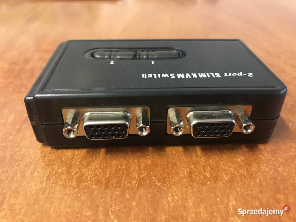 Nowy KVM Switch VGA przejściówki Opole sprzedam