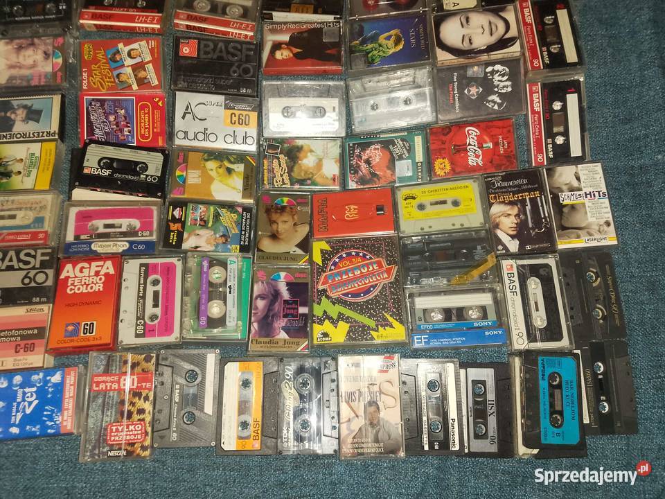 kasety magnetofonowe polskie i zagraniczne dolnośląskie Legnica
