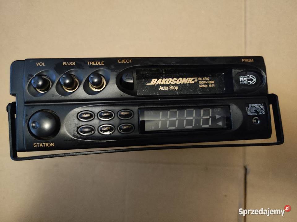 Radio samochodowe kasetowe Elektronika Borów
