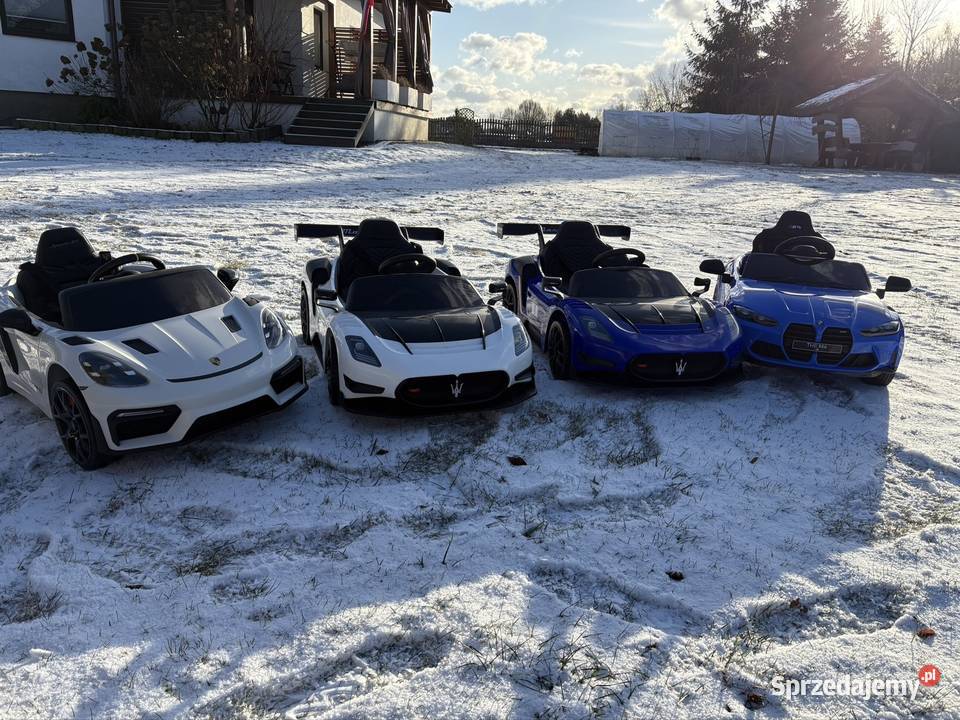 Samochody na akumulator Porsche Maserati BMW Kraśnik