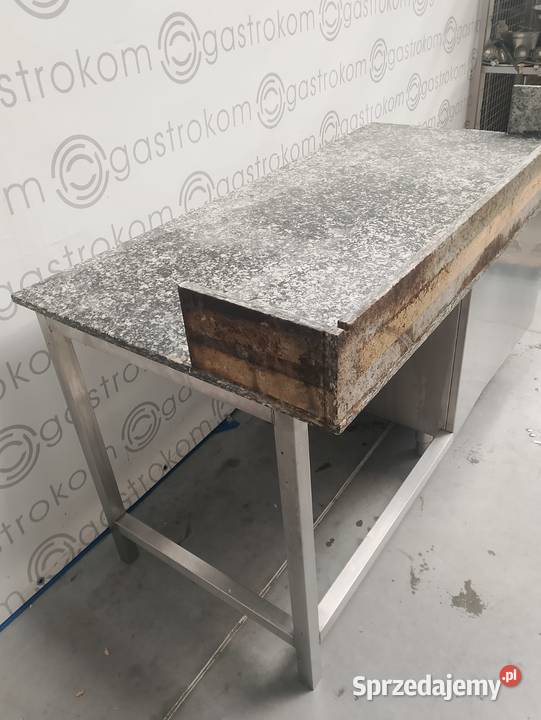 Stół do pizzy z blatem granitowym i szufladami  Wrocław sprzedam