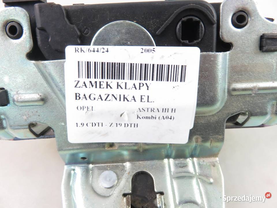 ZAMEK KLAPY OPEL ASTRA III H 1317285