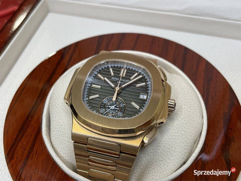 Patek Philippe piękny zegarek męski szafir Gdańsk