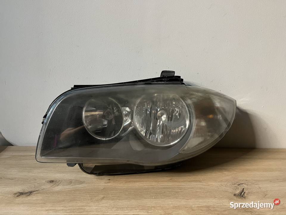 Bmw e87 reflektor lewy lampa lewa przód Europa Lampy przednie