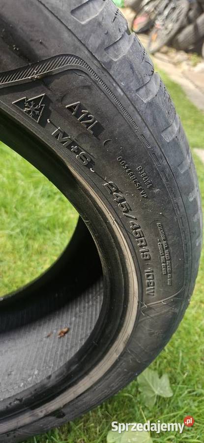 2x 245 45 19 goodyear Samochodowe mazowieckie Warszawa