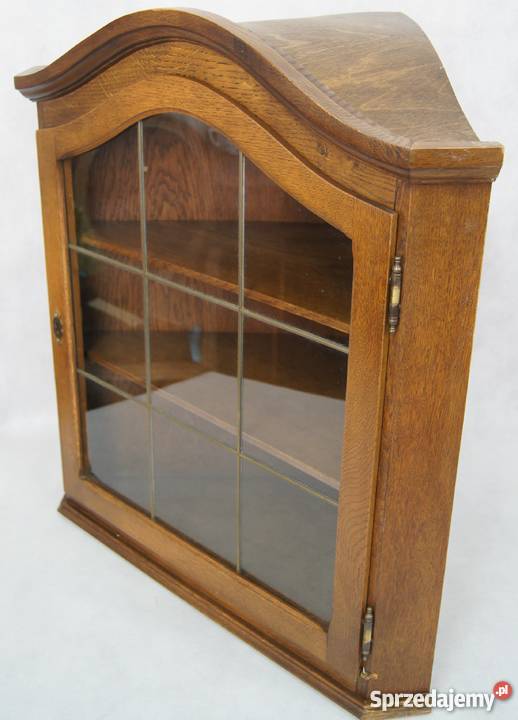 Szafka wisząca witrynka narożna Meble Chojnice