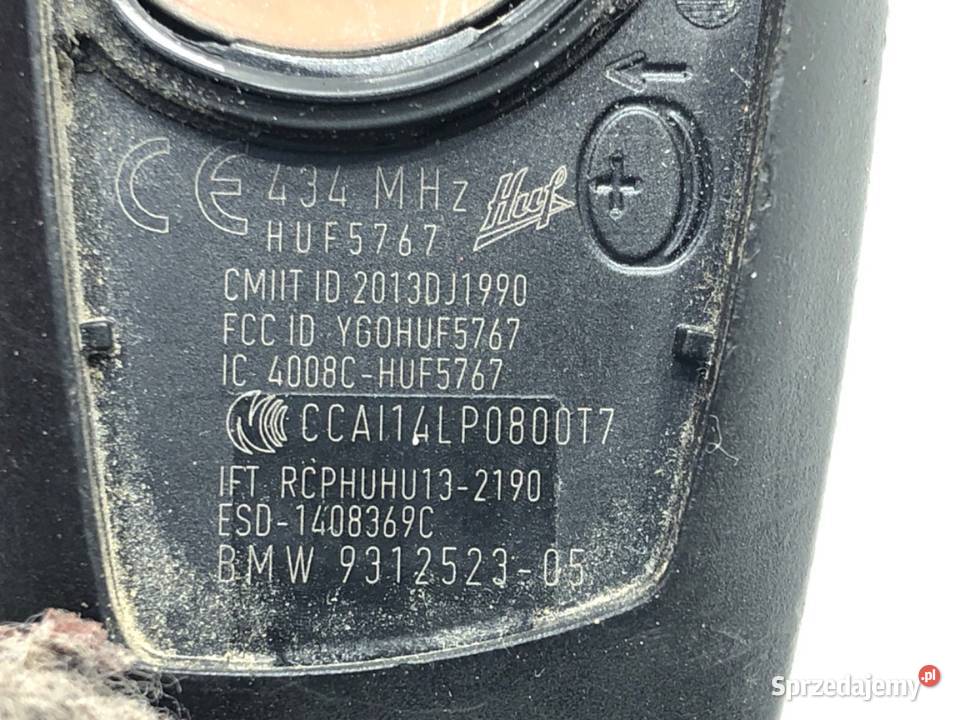 KLUCZYK BMW F34 9312523 PILOT IMMOBILISERA