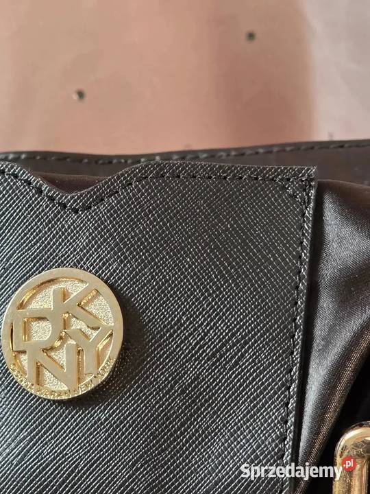 Duża Torba DKNY Vintage Skórzana 100 Oryginał Dla kobiet Warszawa