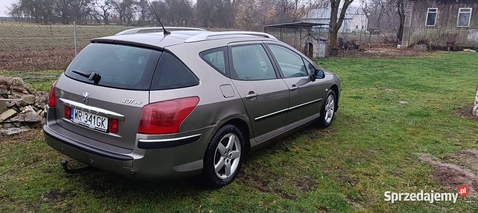 Peugeot 407 20 HDi kurtyny powietrzne Motoryzacja Niezabitów-Kolonia