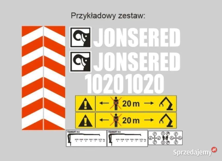 Naklejka oklejenie na każdy model HDS JONSERED Janików sprzedam