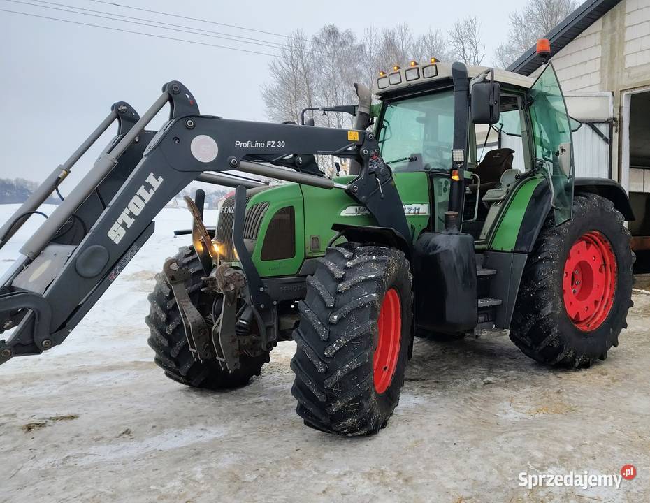 Fendt 711 Vario z turem stoll Mońki