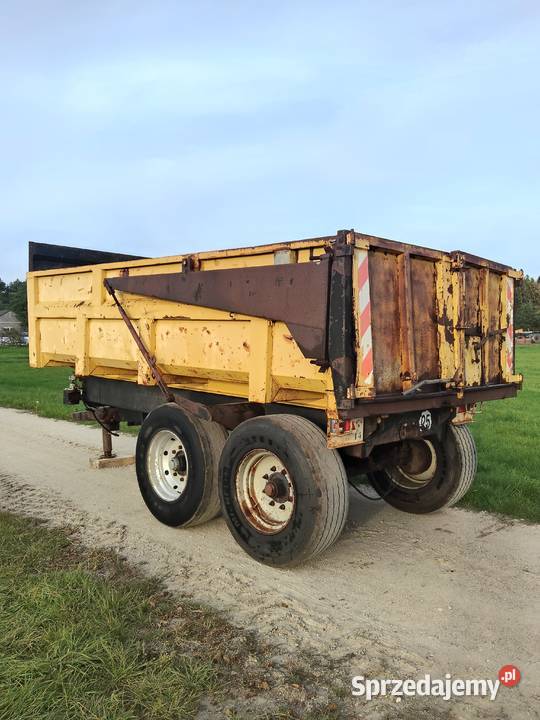 PRZYCZEPA SKORUPA LAMBERT tandem RESOR 11TON sprzedam