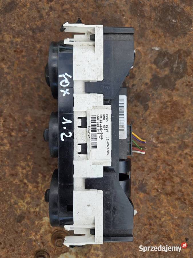 Panel klimatyzacji Volkswagen Fox Łagów