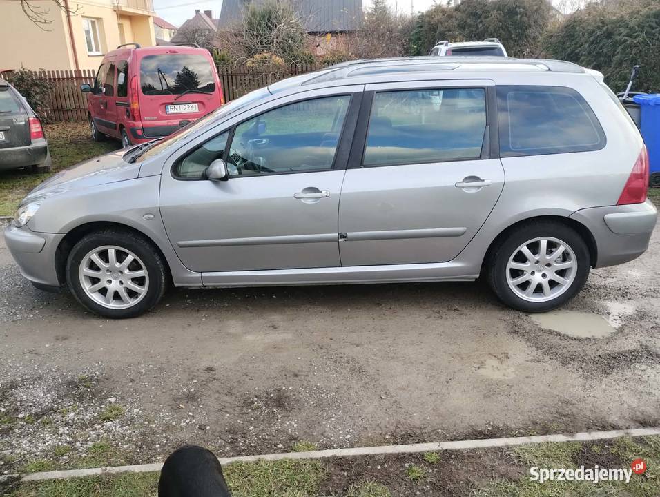 Peugeot 307 kombi automat 20 bezyna gaz 7 osob 2000cm3 Nisko