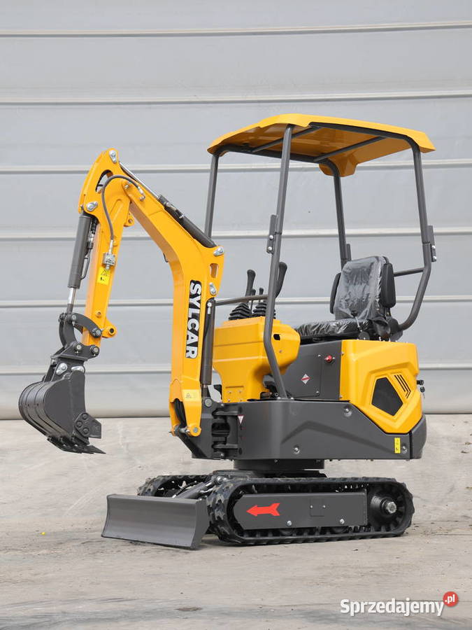 Minikoparka 12t Sylcar 3 łyżki szybkozłącze Rok produkcji 2025