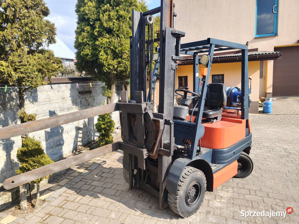 Wózek widłowy gazowy TOYOTA 6FG18 obrotnica 360