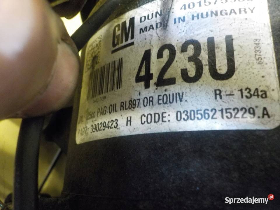 INSIGNIA ANTARA ZAFIRA 20 CDTI 17r B20DTH Suków