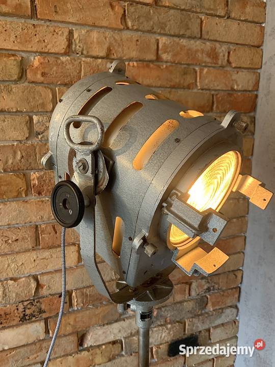 Lampa PRL teatralna Vintage loft Poznań